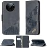 Compatible Sharp Leica Leitz Phone 1 5g Case Folio Case 1 Sheet 9H  Hardness Tempered Glass Film Card Storage BF04 Black