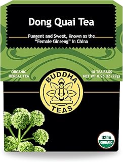 Sponsored Ad - Buddha Teas Organic Dong Quai Tea - OU Kosher, USDA Organic, CCOF Organic, 18 Bleach-Free Tea Bags