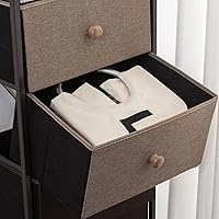 Vista 5 de ZERO JET LAG - Cesta de lavandería (tamaño XL, 7 colores) plegable de tela para colada