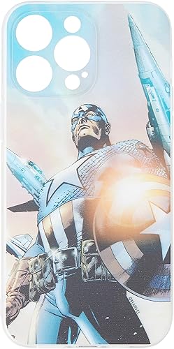 Miniatura 11 de ERT GROUP Funda de teléfono móvil para Apple Iphone 14 PRO MAX original y oficial con licencia Marvel patrón Capitán América 004 adaptado de manera