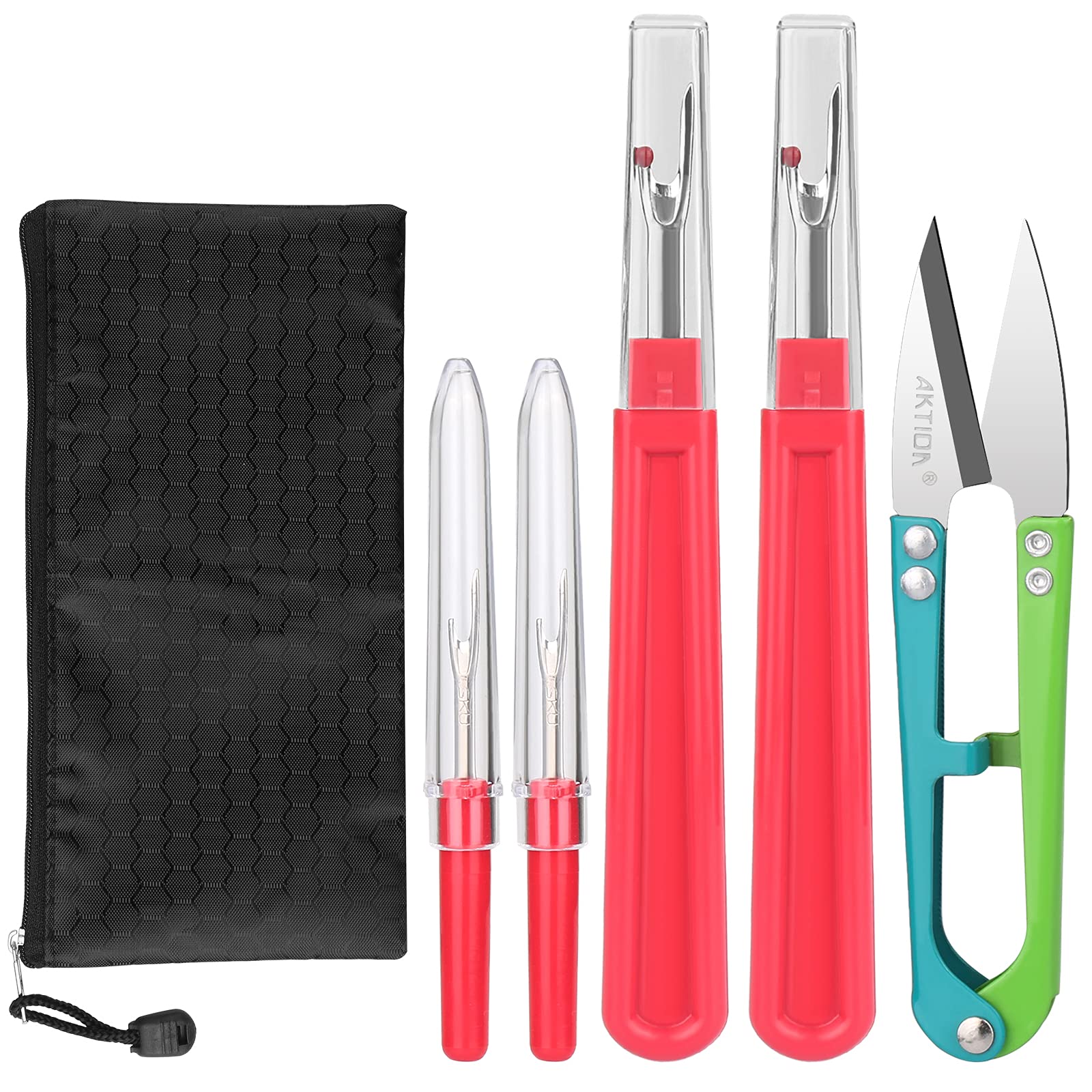 2-teiliges Nahttrenner Set Metall - Fadenentferner Für Näharbeiten