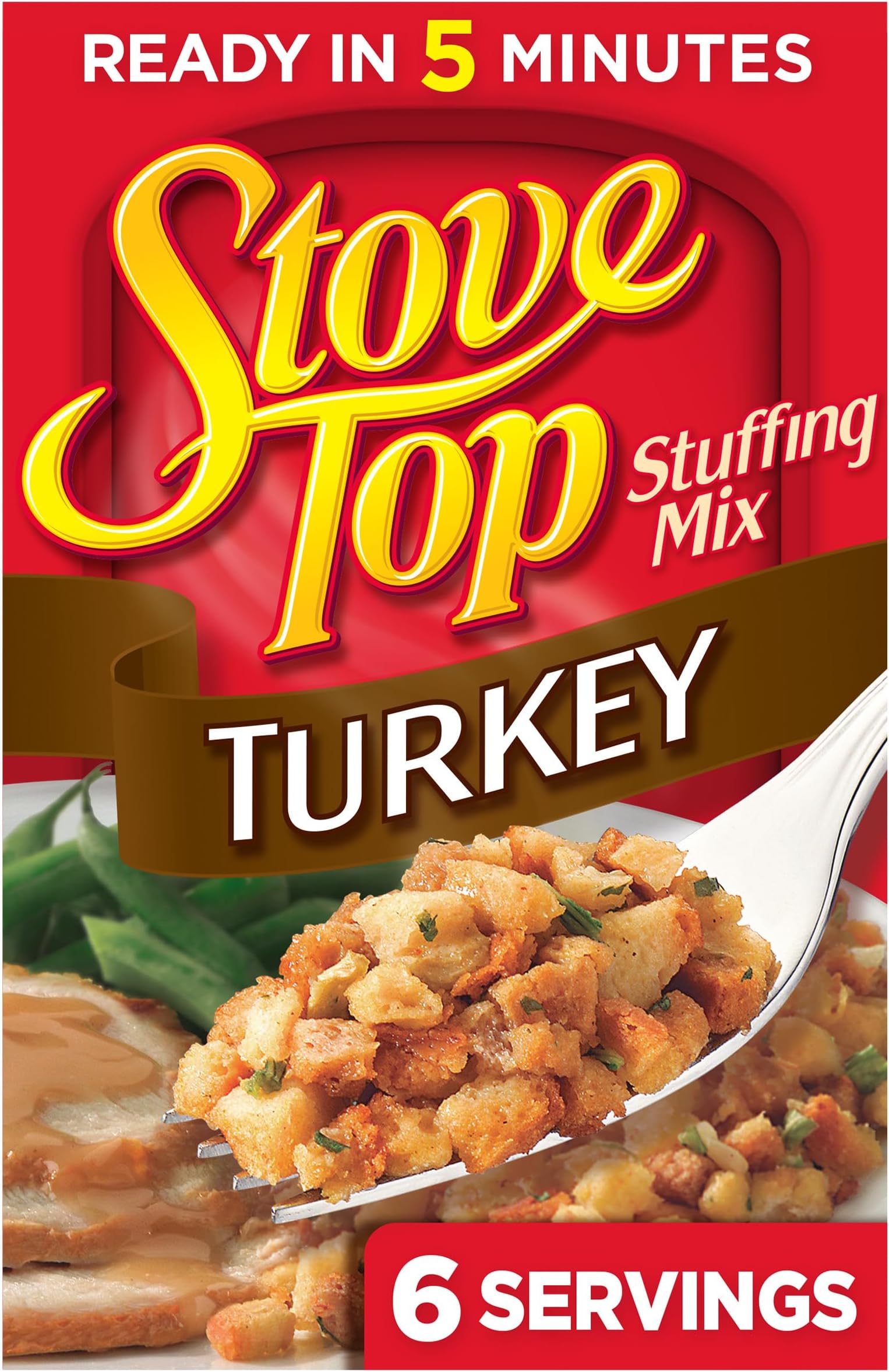Stove Top Turkey Stuffing Mix (6 oz Box)