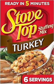 Stove Top Stuffing Mix for Turkey, 6 oz Box