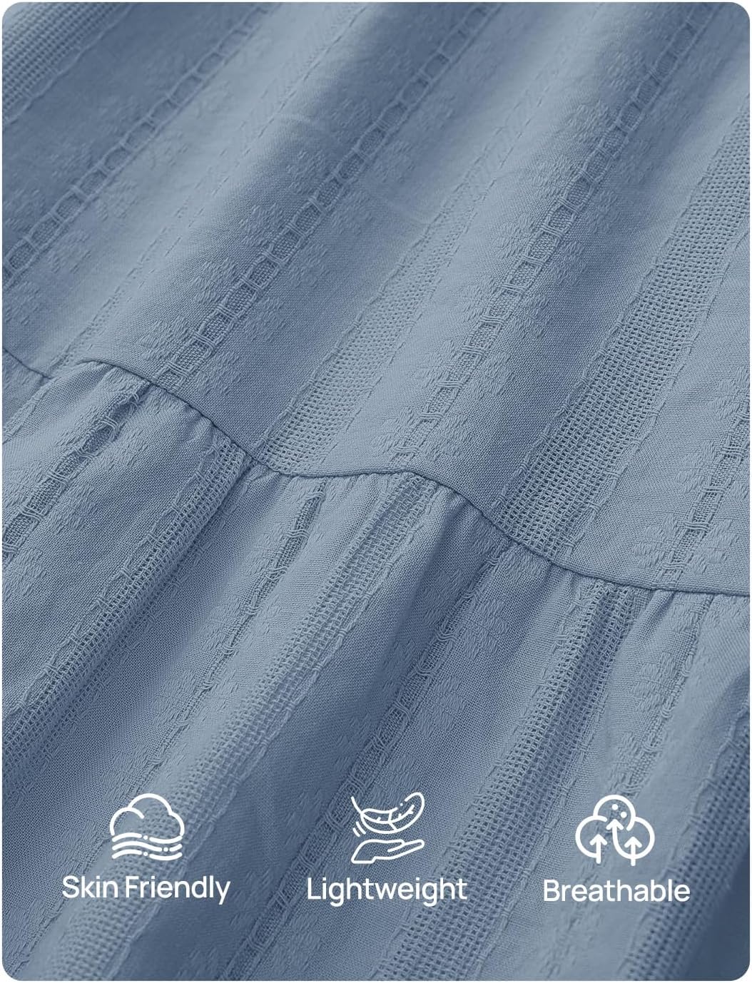 ZESICA Long Sleeve V Neck Mini Dresses for Women 2026 Spring High Waist Ruffle Pleated A Line Cocktail Party Short Dress - Image 6