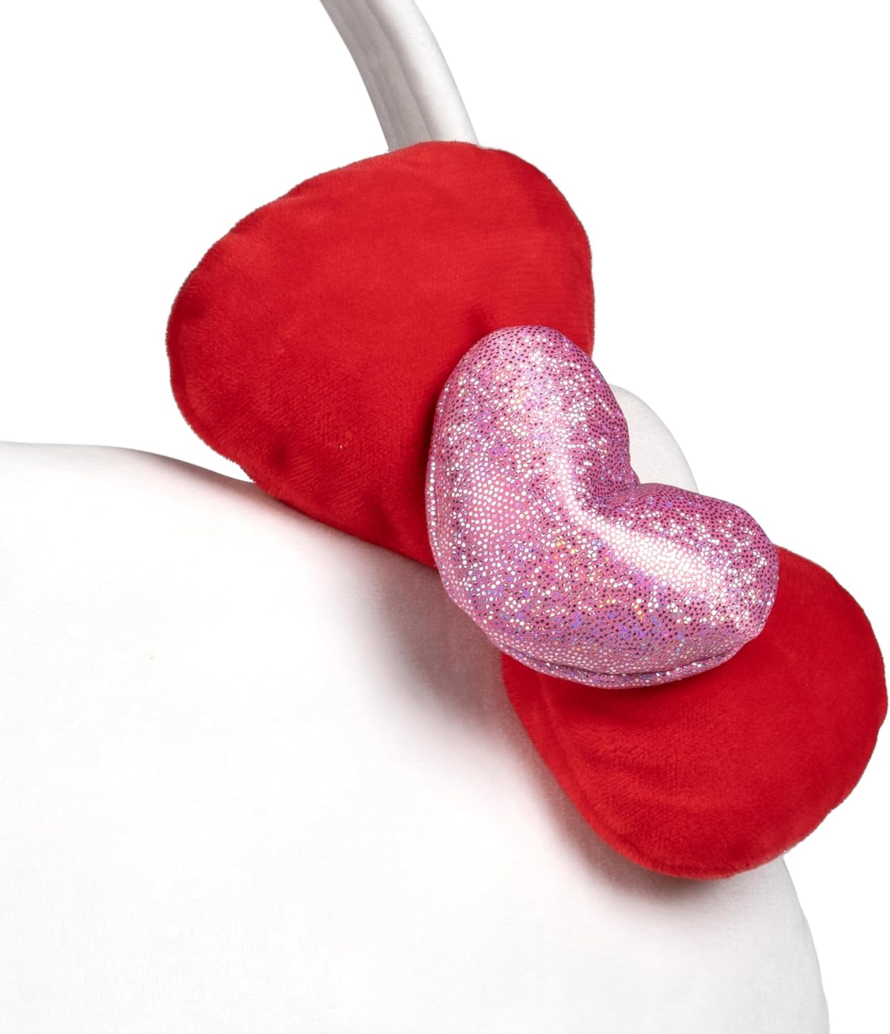 Hello Kitty and Friends Official Kuromi Heart Pail Accessory - 12-Inch Embroidered Treat Pail with Character Design and Carry Handle
