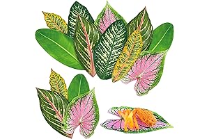 100 Pcs Tropical Leaves Charcuterie Paper for Enchanting Table Delights