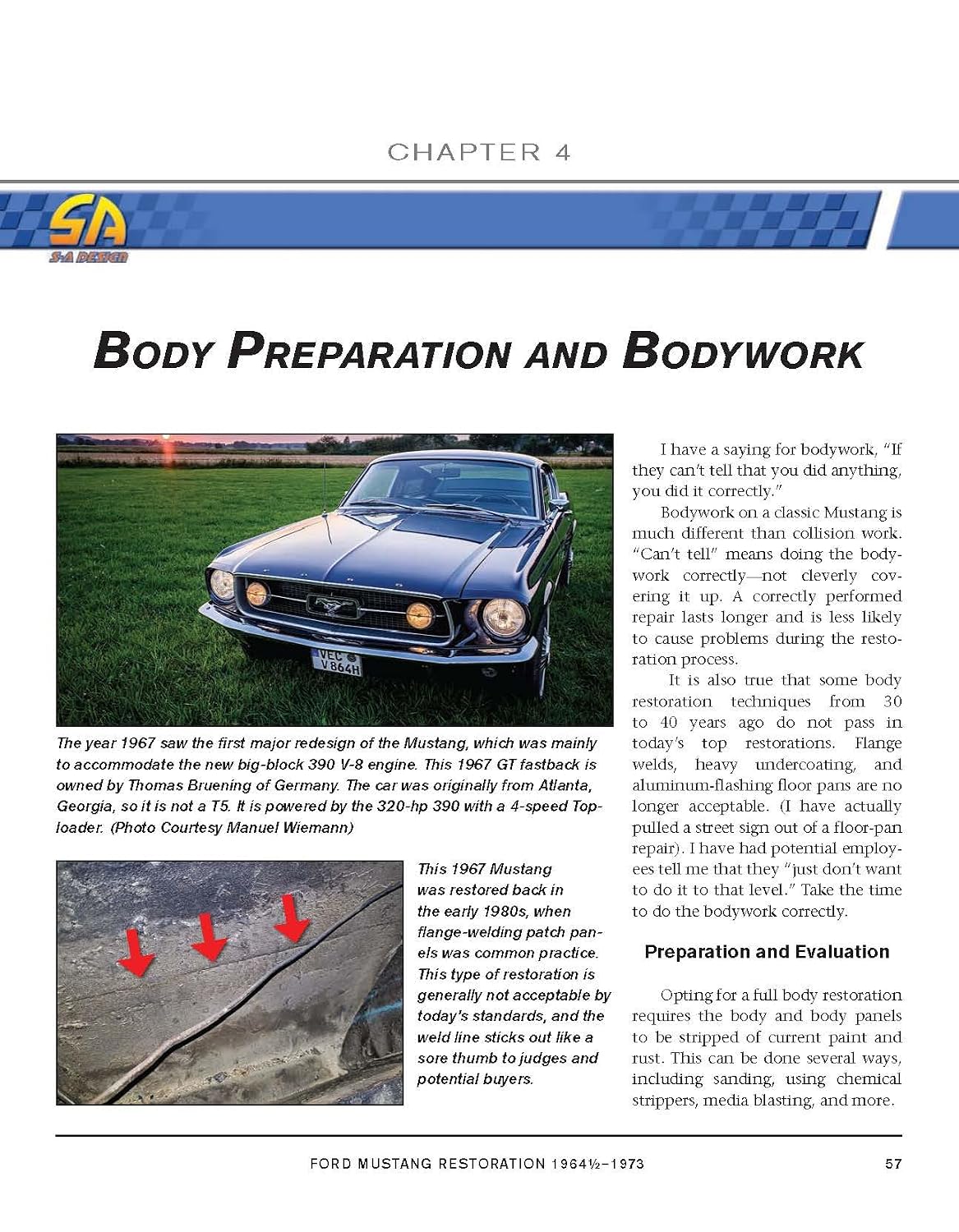Ford Mustang 1964 1/2-1973: How to Restore (S-a Design, 421)