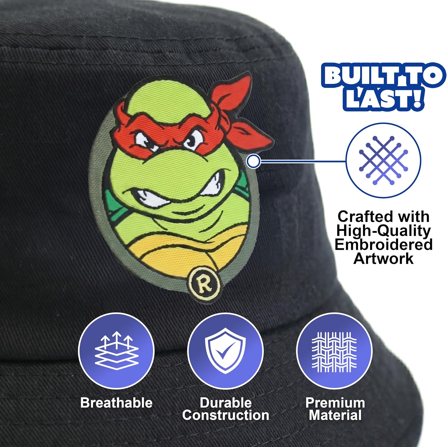 Bucket Hat for Kids, Officially Licensed Boys Bucket Hat, Girls Beach Hat, Youth, Sun Hat Boy 4-14, TMNT, Elmo, & More