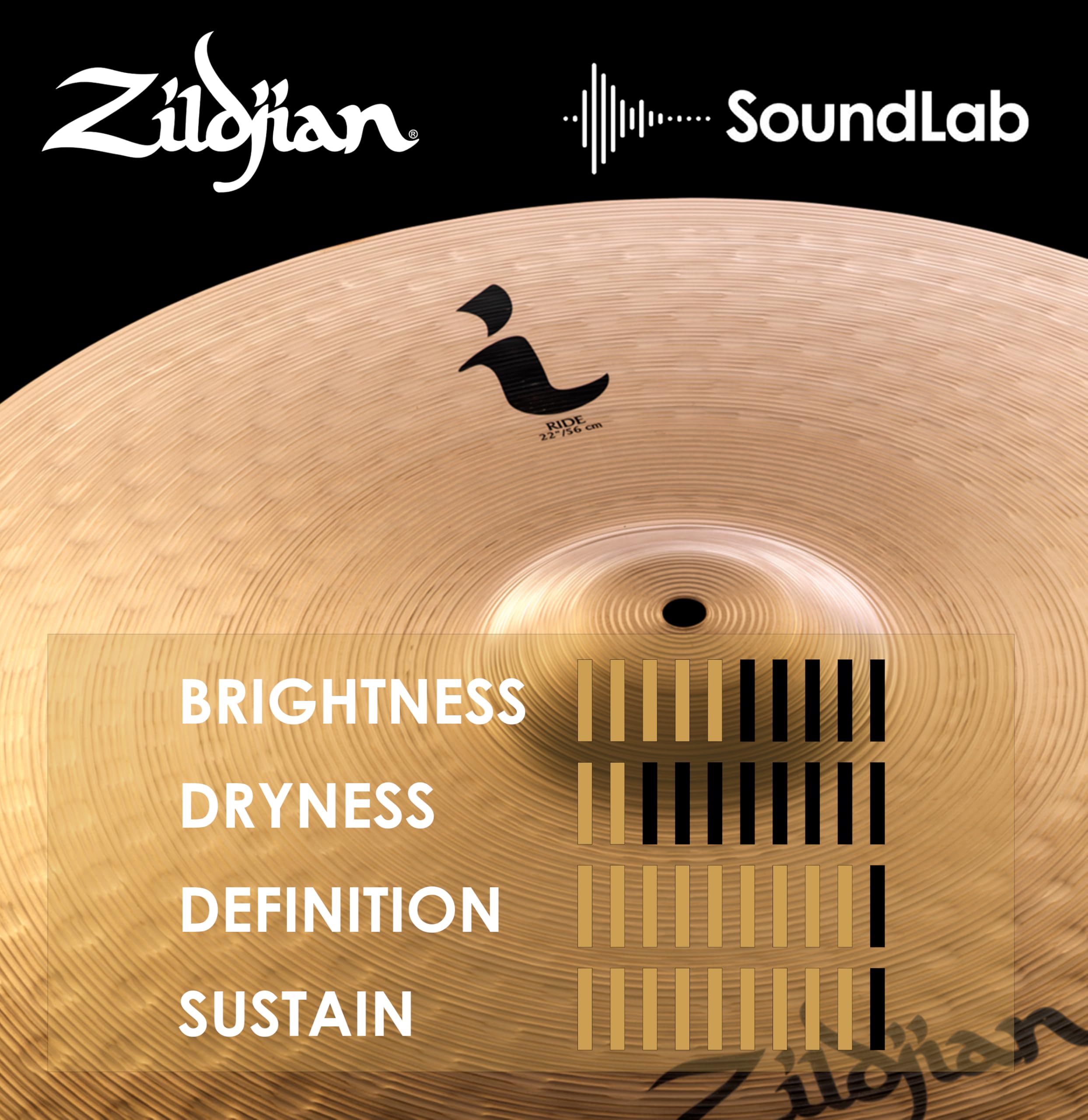 Zildjian I seria rodzinna - talerz do jazdy - 55 cm