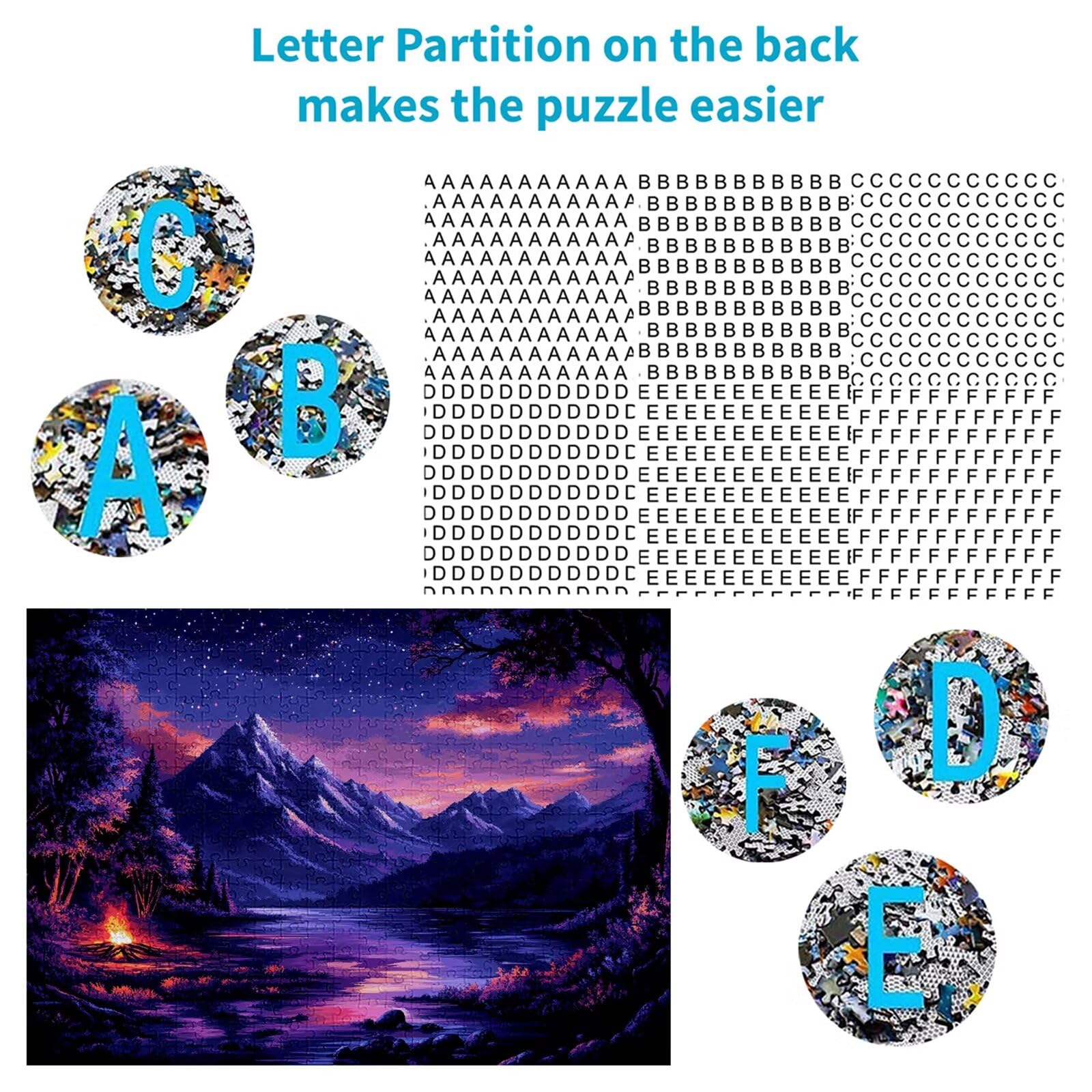 Puzzle 4000 elementów leśnych puzzle dla dorosłych krajobraz 141x87cm Unikalne rzemiosło klasyczne 3D drewniana układanka do rodzinnych gier biznesowych, układanka zrób to sam do dekoracji ścian domu