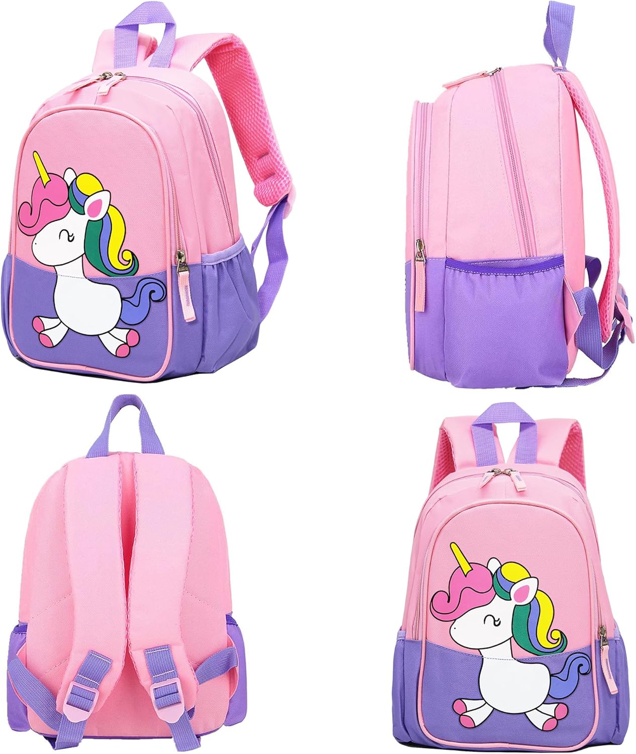 CHERUBIC Toddler Backpack, Kids Travel Backpack, Waterproof Cute Small Preschool Backpack Cartoon Daycare Bag - Image 5