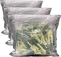 Vista 8 de Luster Leaf DR-50 - Clips para plantas repelentes de ciervos y conejos, color verde