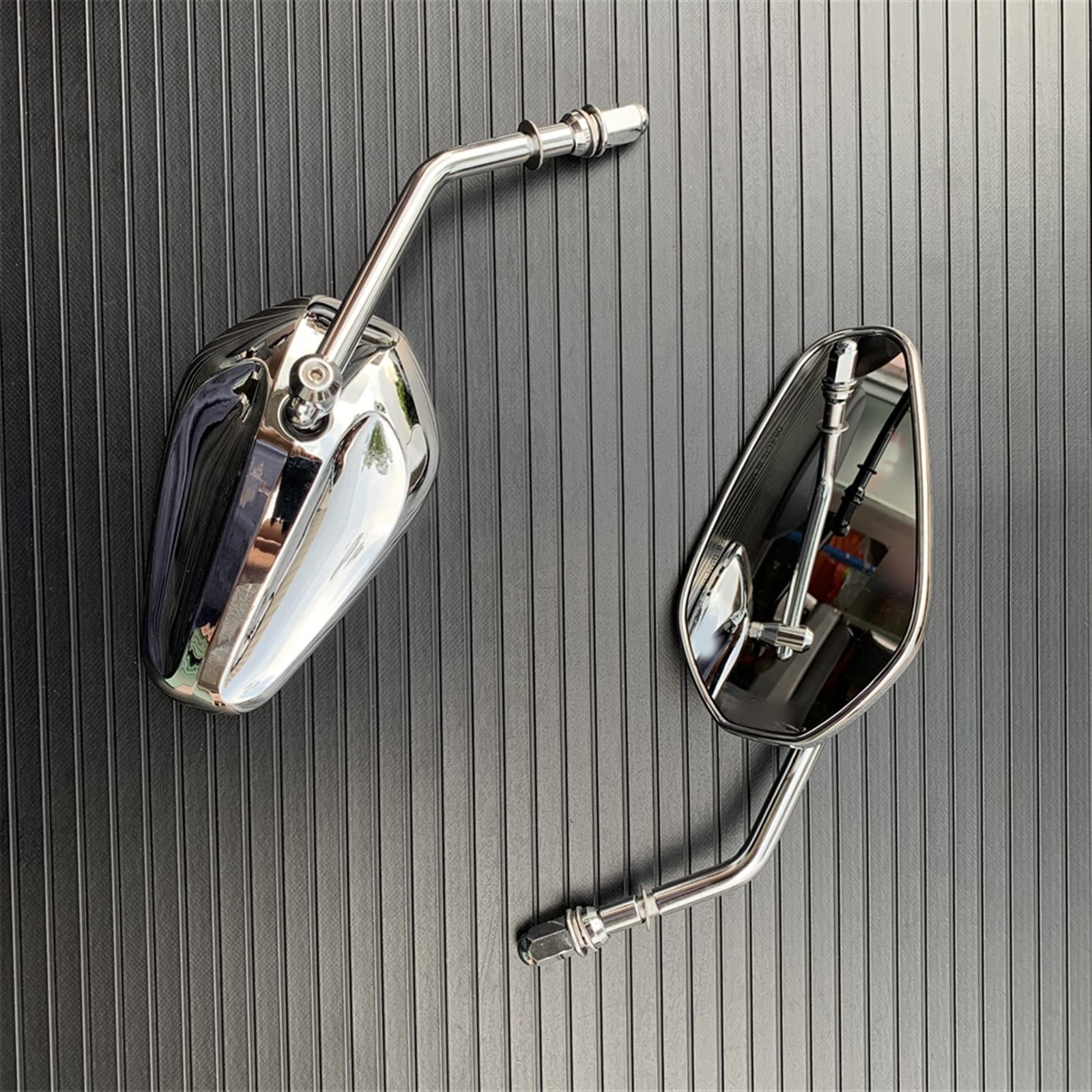 Rétroviseurs Moto Harley Iron 883 Electra Anti Vibration Angle Mort Réduit