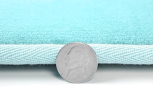 Miniatura 8 de Clara Clark Solid Collection - Juego de alfombras de baño de espuma viscoelástica, 3 piezas, antideslizantes, absorbentes, suaves, alfombra de baño