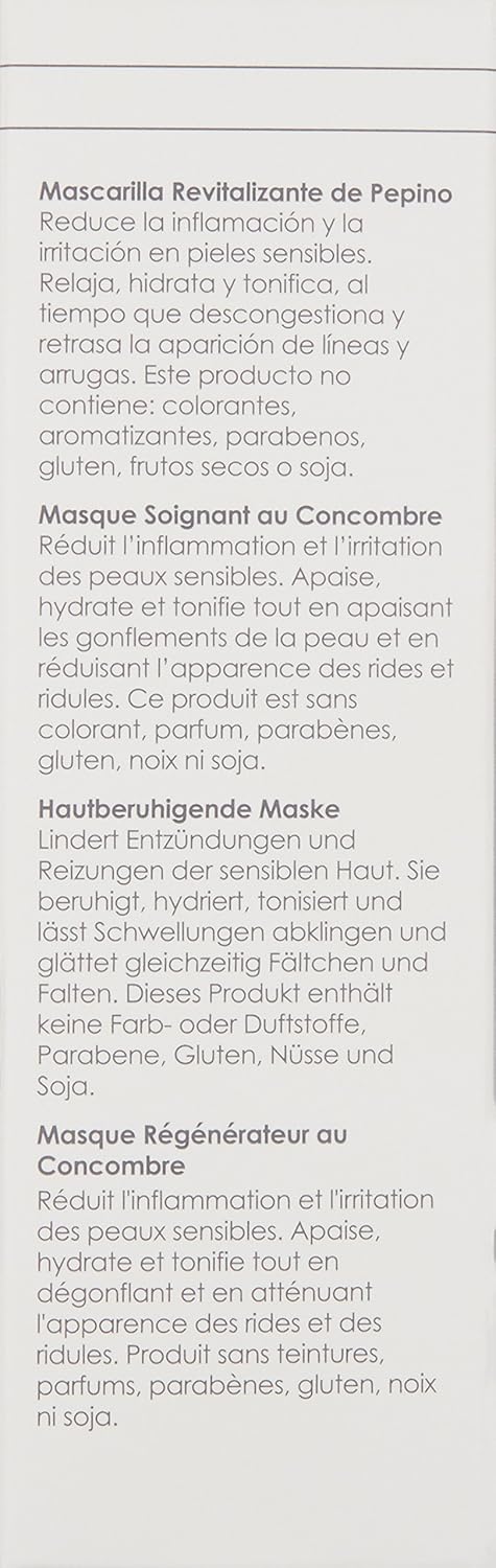 Glo Skin Beauty Soothing Gel Face Mask - Hydrating & Cooling Recovery Facial Mask with Aloe Vera and Cucumber - Image 6