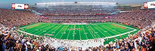 Vista 55 de Obras maestras NFL Estadio rompecabezas panorámica, 1000-Piece