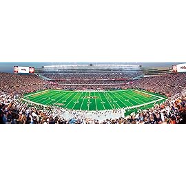 Masterpieces 1000 Piece Sports Jigsaw Puzzle - NFL Chicago Bears Center View Panoramic - 13x39