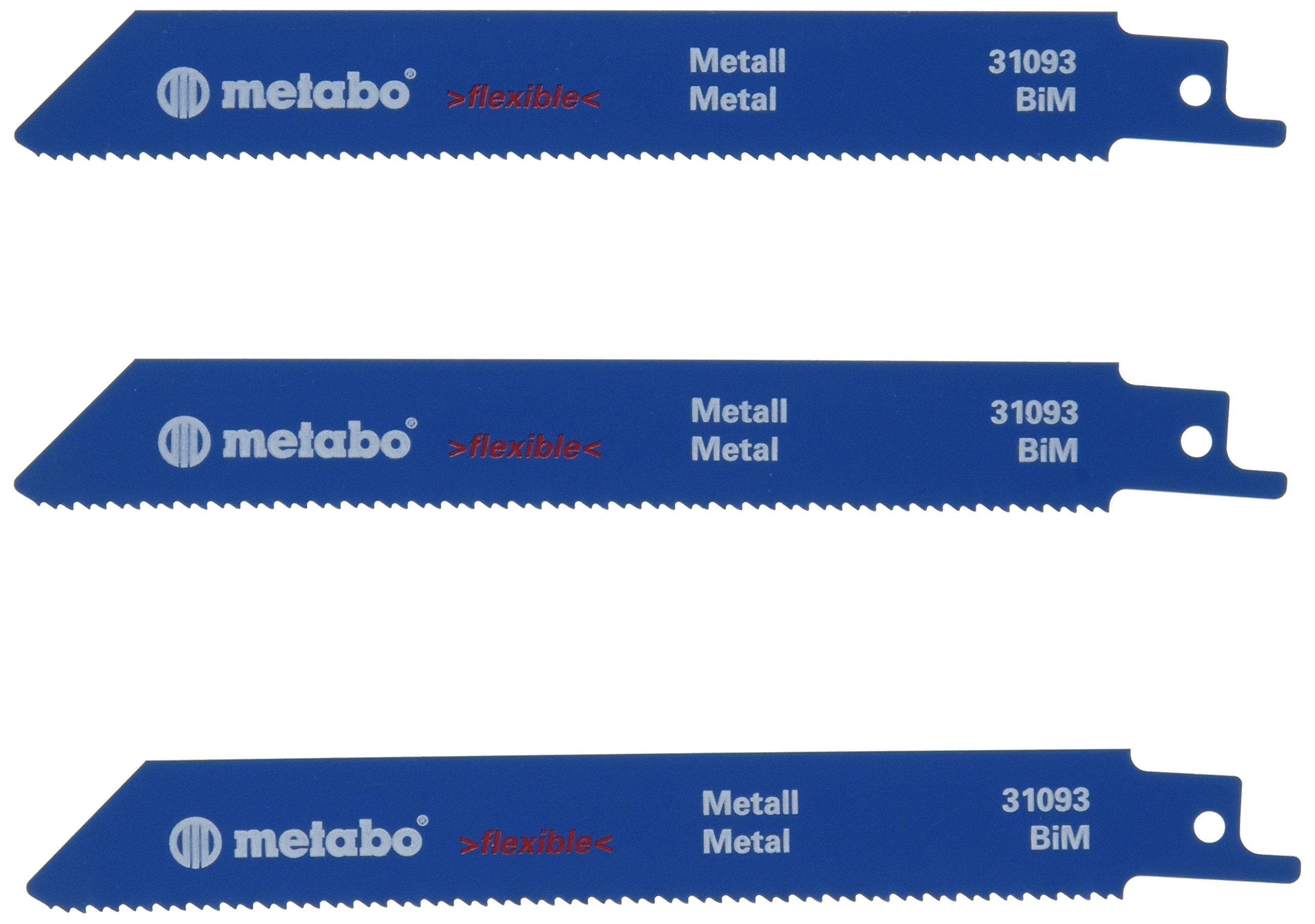 Lame de scie sabre S922BF Metabo pour changer vos tubes en acier
