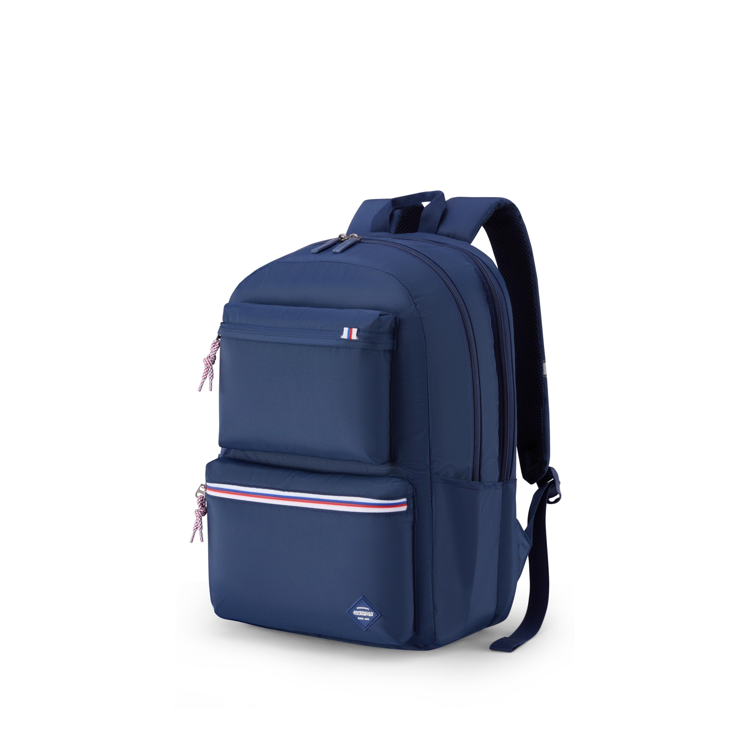 Riley | Laptop Backpack | 15.6" Laptop Bag | 2 Compartments + 2 Front Pockets | Unisex | Blue | 1 Year Global Warranty-image-47