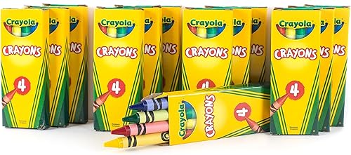 Crayola Cajas de 4 crayones.