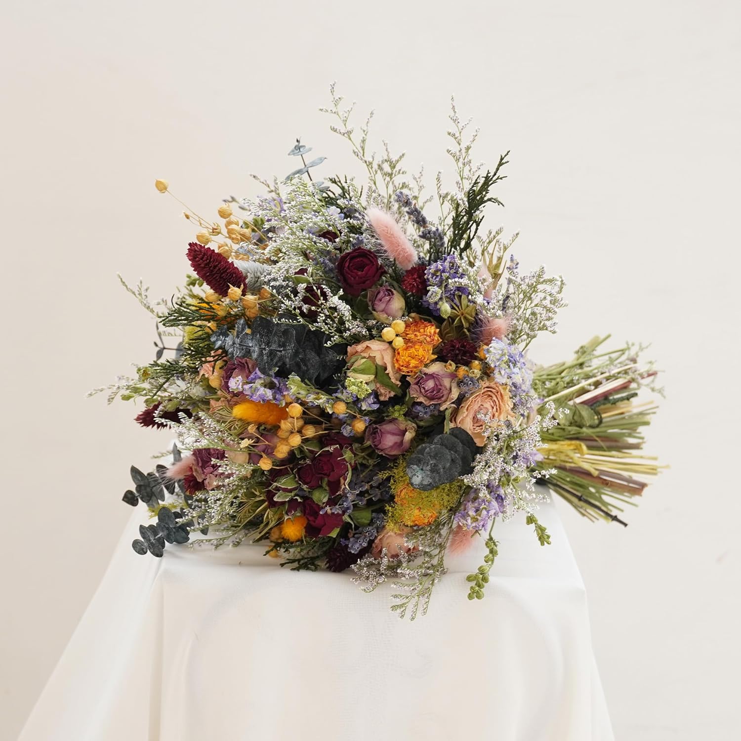 Bohemian Wedding Dried Flowers/Dried Flowers Bouquet for Wedding/Bouquet/Bridesmaid Bouquet/Decorative Arch (S Size)