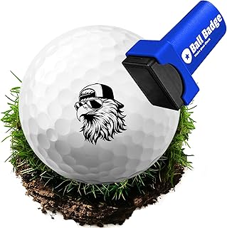 Ball Badge - Golf Ball Stamp, (The America Series) Golf Ball Marker, Reusable Golf Ball Marking Tool to Identify Golf Balls