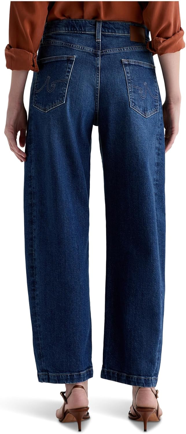 AG Women's Hattie High-Rise Barrel in Vp Dynasty - Image 4