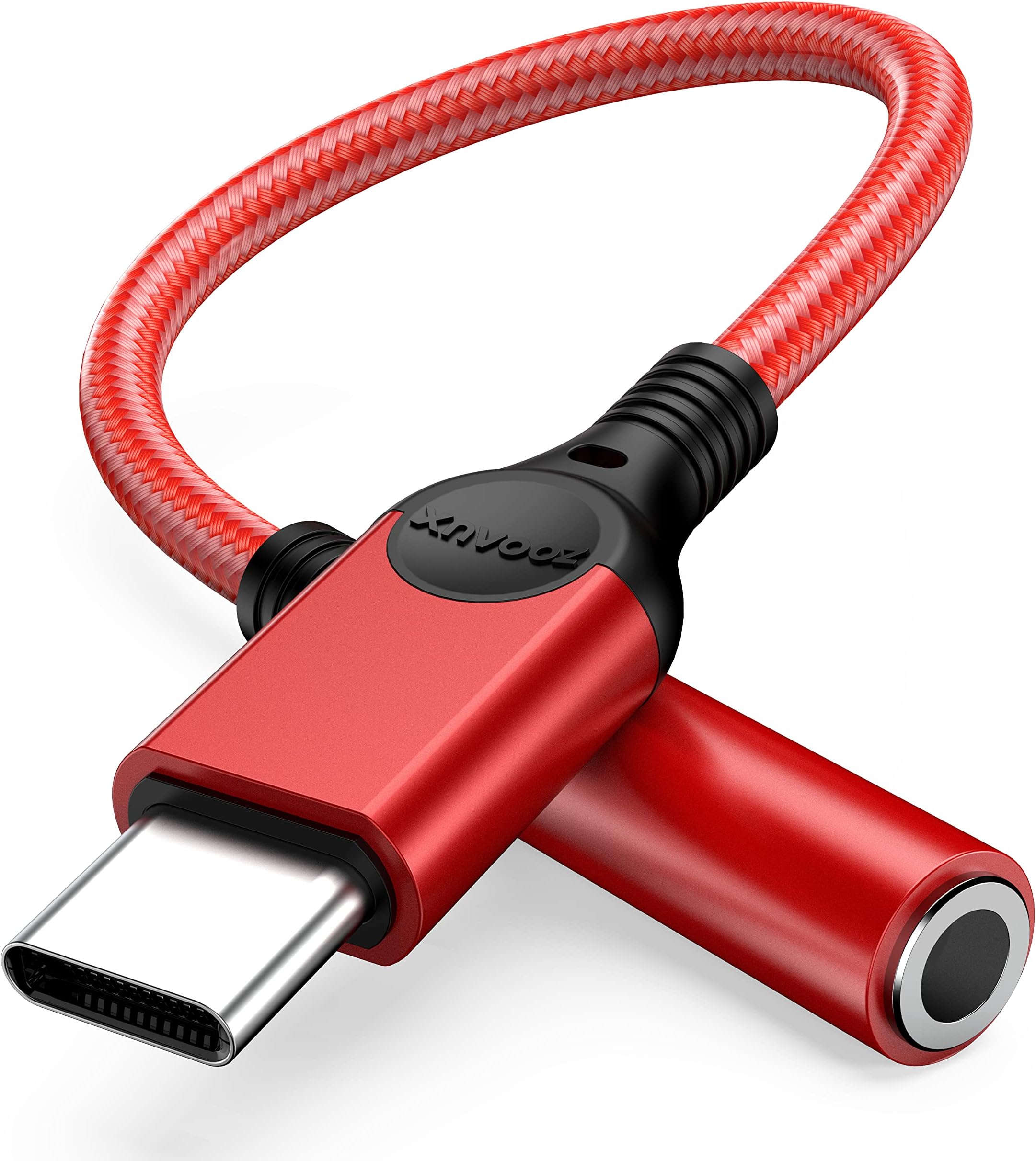 USBC to 3.5mm Headphone Jack Adapter：Type C to Aux Audio Adapter Compatible with