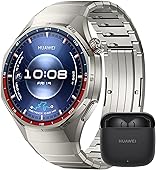 HUAWEI WATCH GT 6 Pro 46mm Titanio GPS Smartwatch + FreeBuds SE 3 Negro, 1.47''AMOLED Pantalla Táctil, hasta 21 Días de Autonomía, Ciclismo Nivel Profesional, NFC, iOS Android Compatible, Análisis ECG