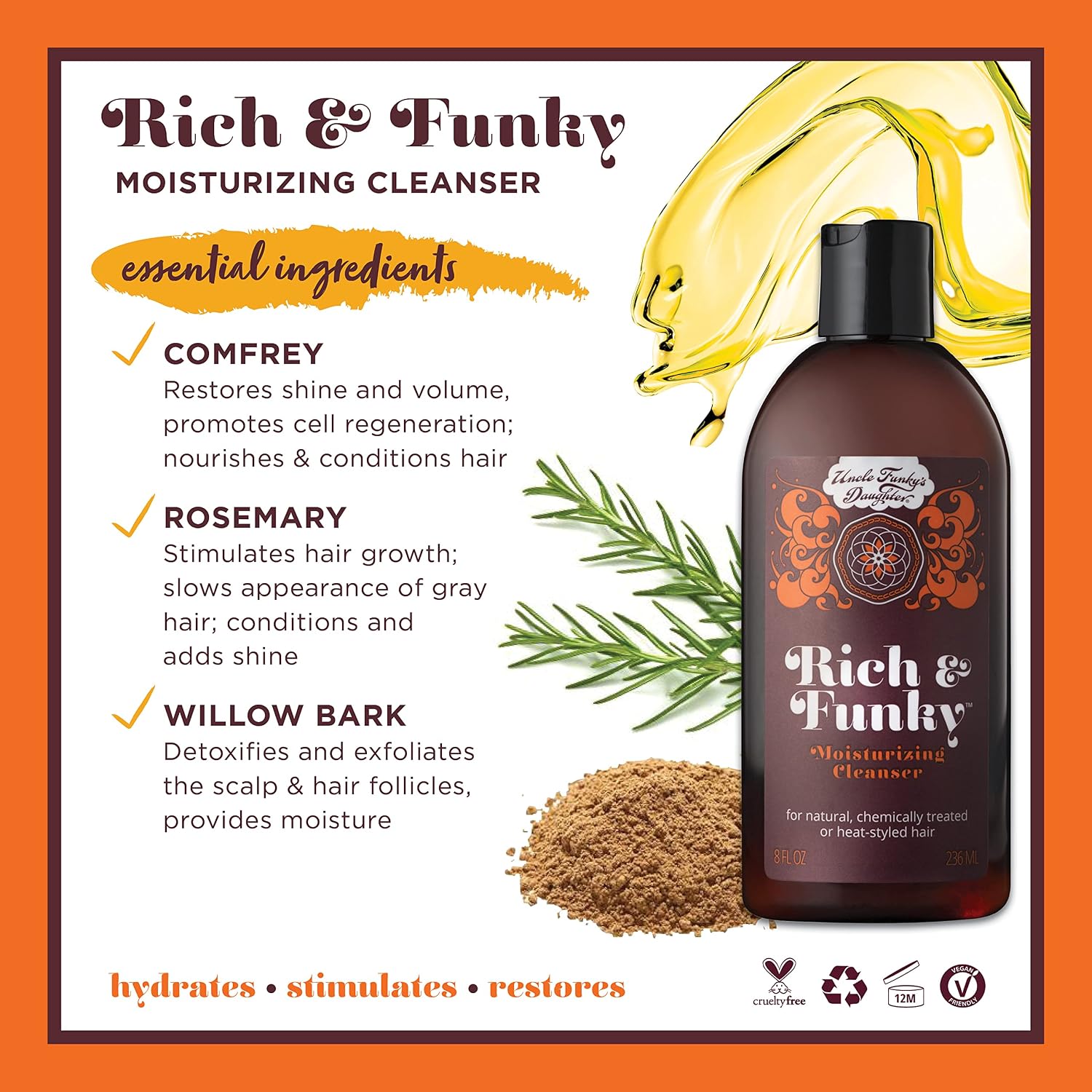 Uncle Funky's Daughter Rich & Funky Moisturizing Cleanser