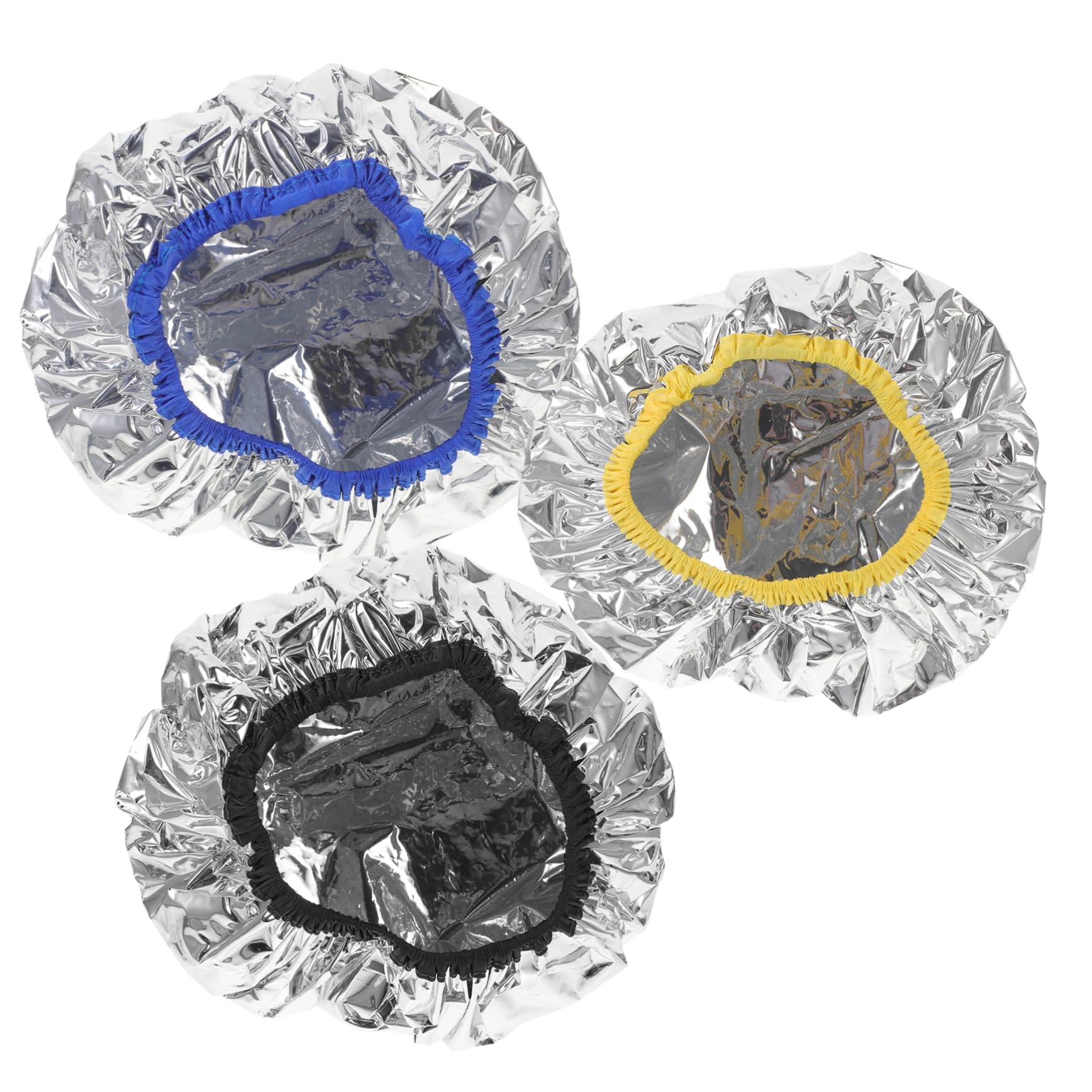 Gogogmee Hair Coloring Caps Heat 3pcs Tin Foil Hair Mask for Deep Conditioning Styling