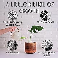 Vista 3 de Alimento líquido orgánico para plantas de interior, plantas de interior, fertilizantes tropicales y multiusos para plantas de interior, fertilizante