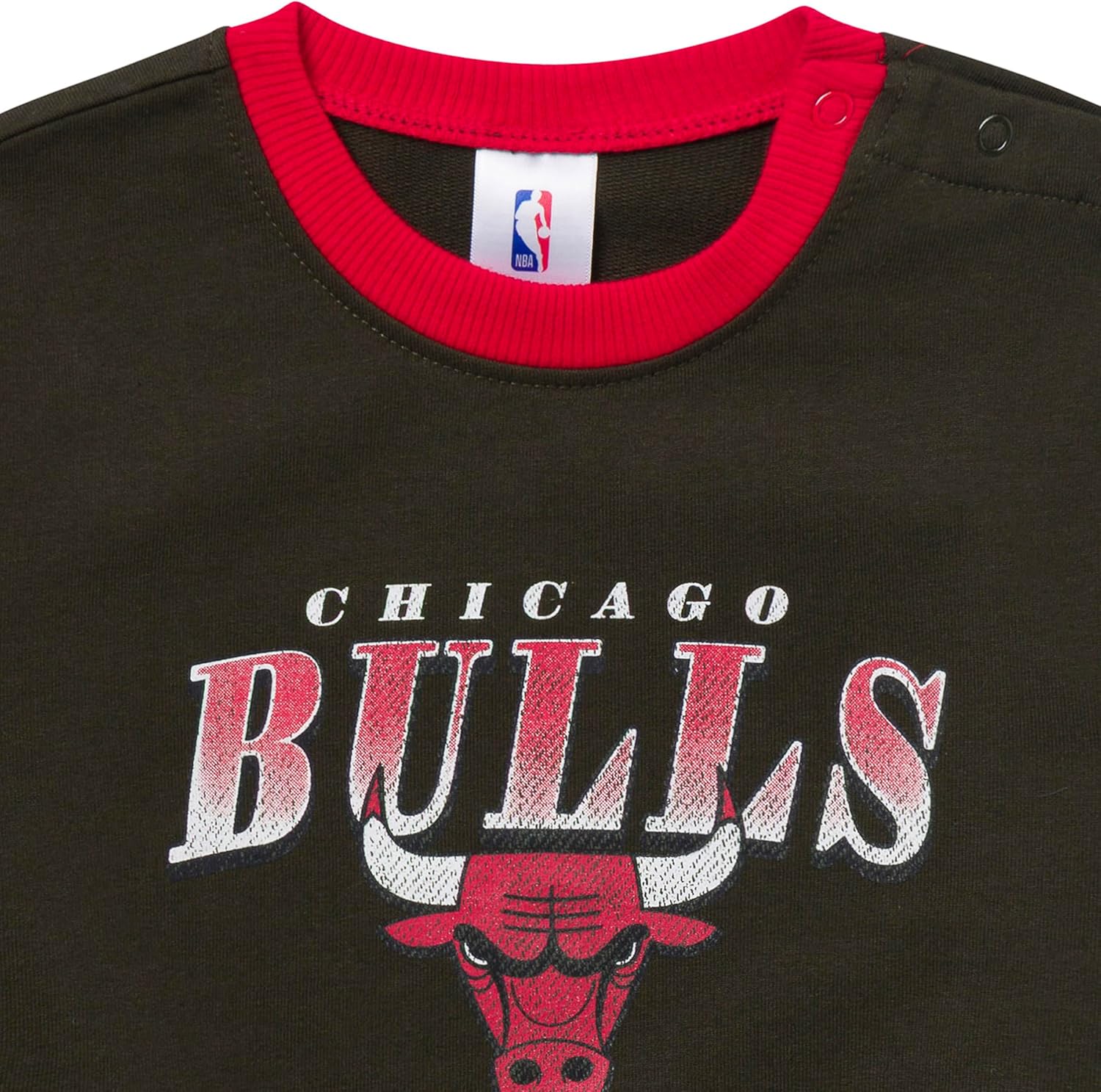 Gerber NBA unisex-baby Nba Team Sweatshirt Bubble Romper - Image 2