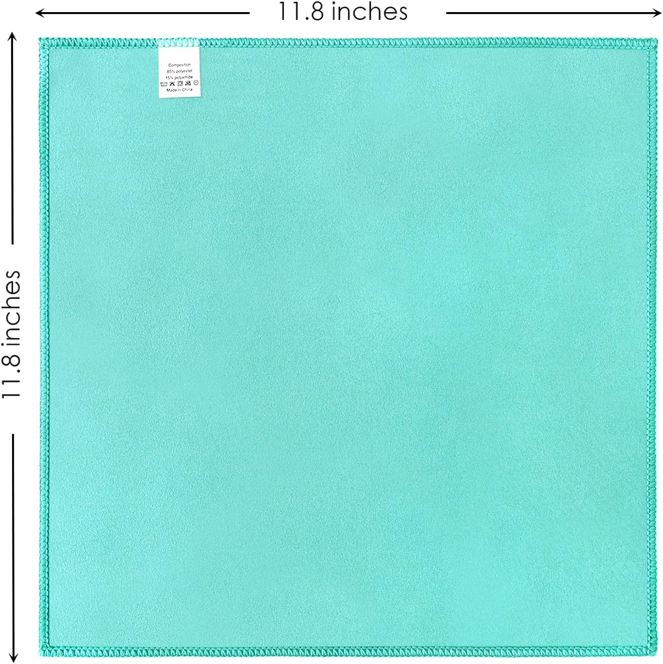 GREATEE Sweat Absorbing Handkerchiefs for Men & Women Microfiber Handkerchiefs Quick-Dry Small Sweat Rags for Sports Work