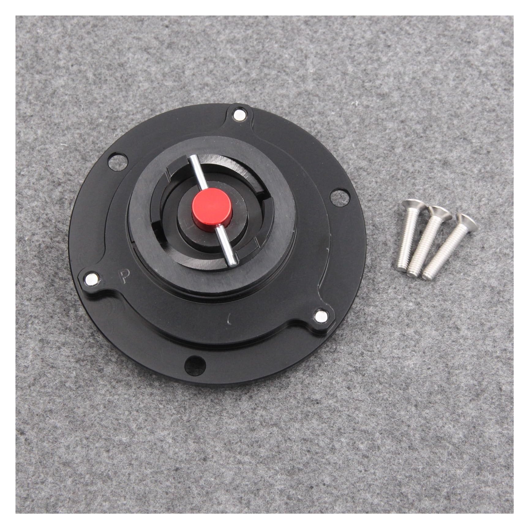 Tappo Serbatoio Gas Tubo Accessori Per Moto Copertura Del Tappo Del Serbatoio Del Carburante Per Street Triple 2007-2008 Copertura Del Tappo Del Serbatoio Del Carburante Per Moto(Silver)
