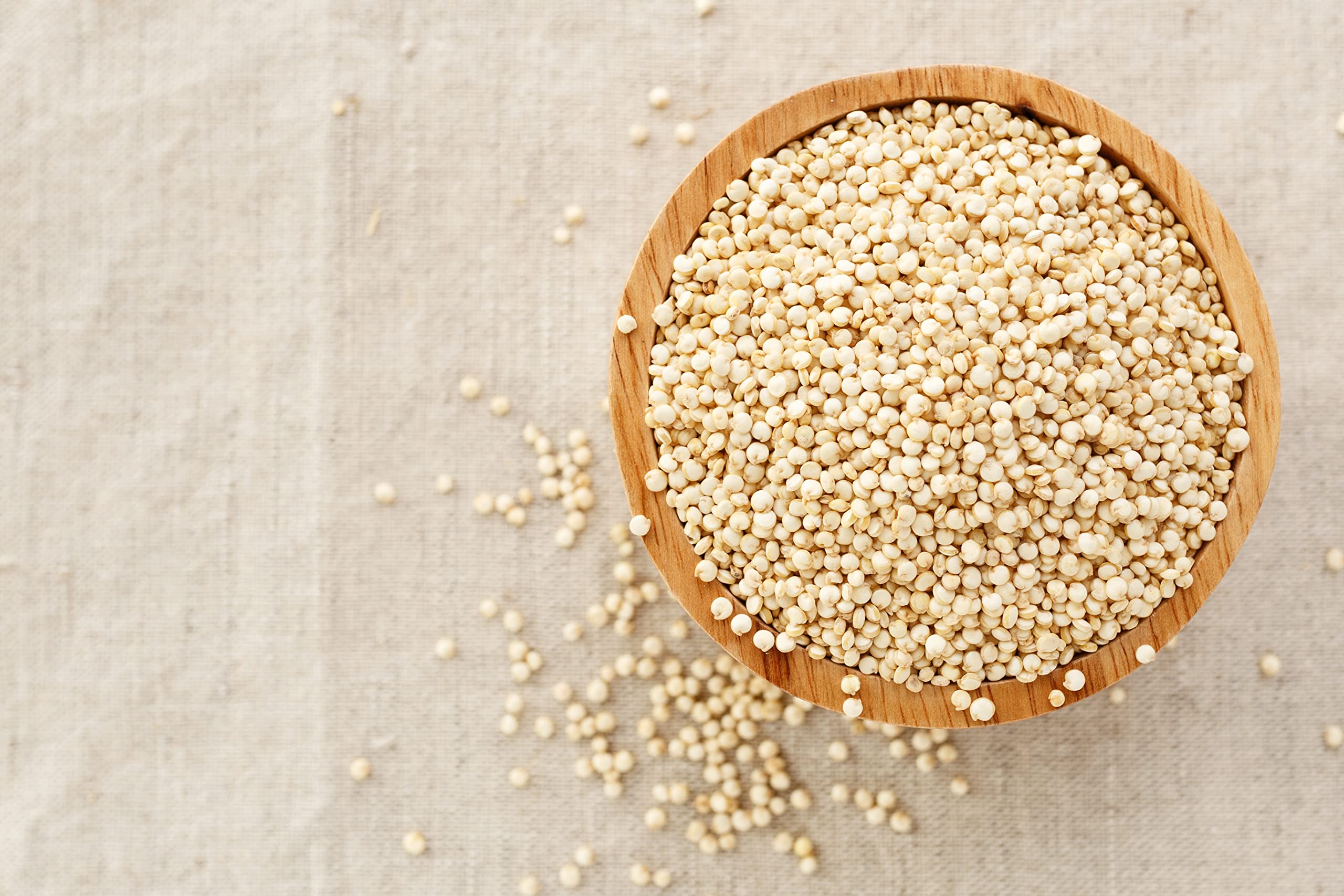 Mynatura Bio Quinoa gepufft I Ungesüßt I Snack I Pflanzlich I Glutenfrei I Getreide Korn I Müsli I Backen I Müslibowl I Im Beutel (3x 600g)