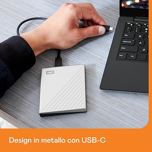 Miniatura 2 de WD - Disco duro externo portátil My Passport Ultra Silver de 2 TB, USB-C, WDBC3C0020BSL-WESN (renovado)