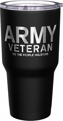 Vista 164 de We The People Holsters - Vaso térmico de 30 onzas, Únete o Muere, Negro