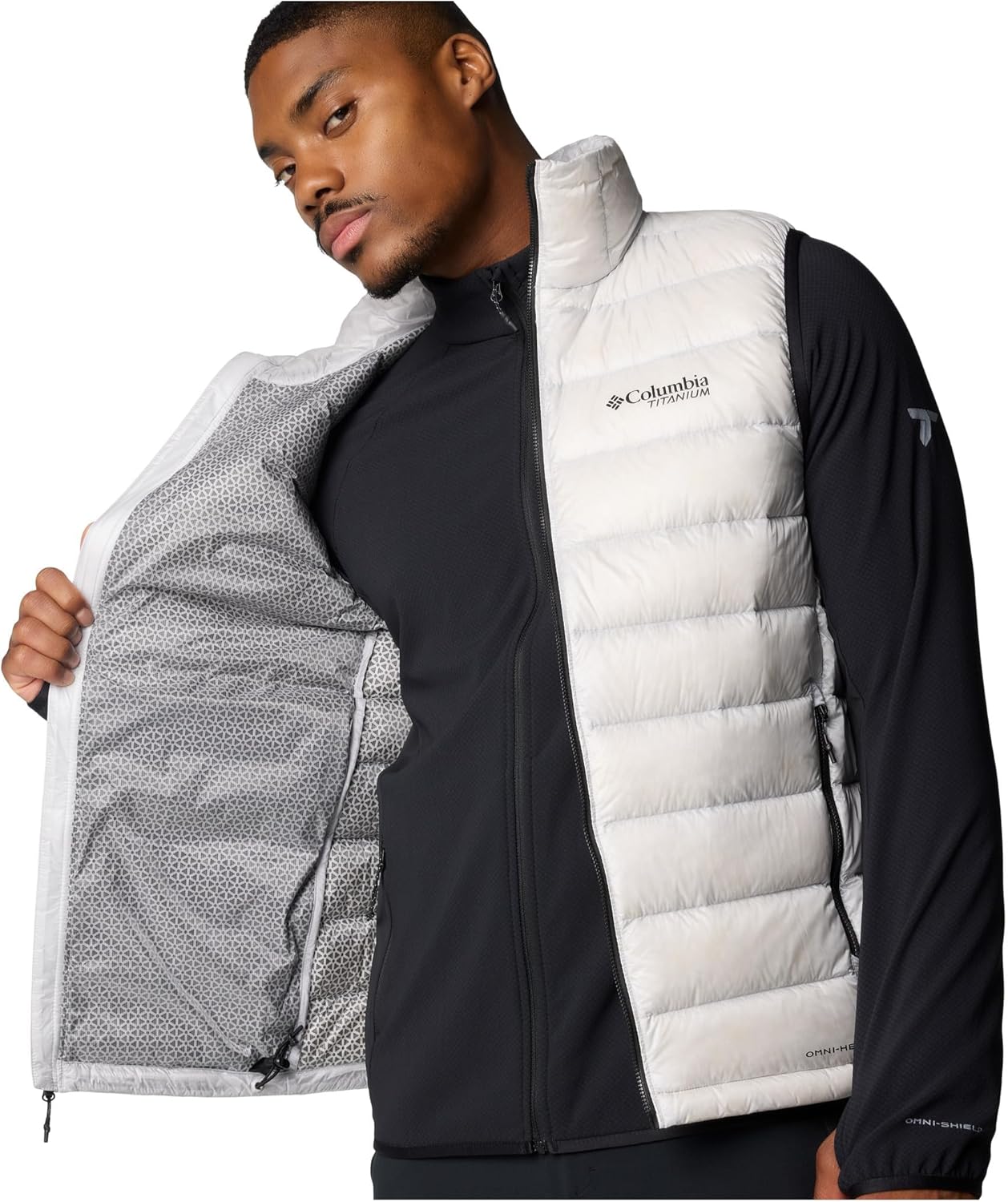 Columbia Mens Arctic Crest Down Vest - Image 5