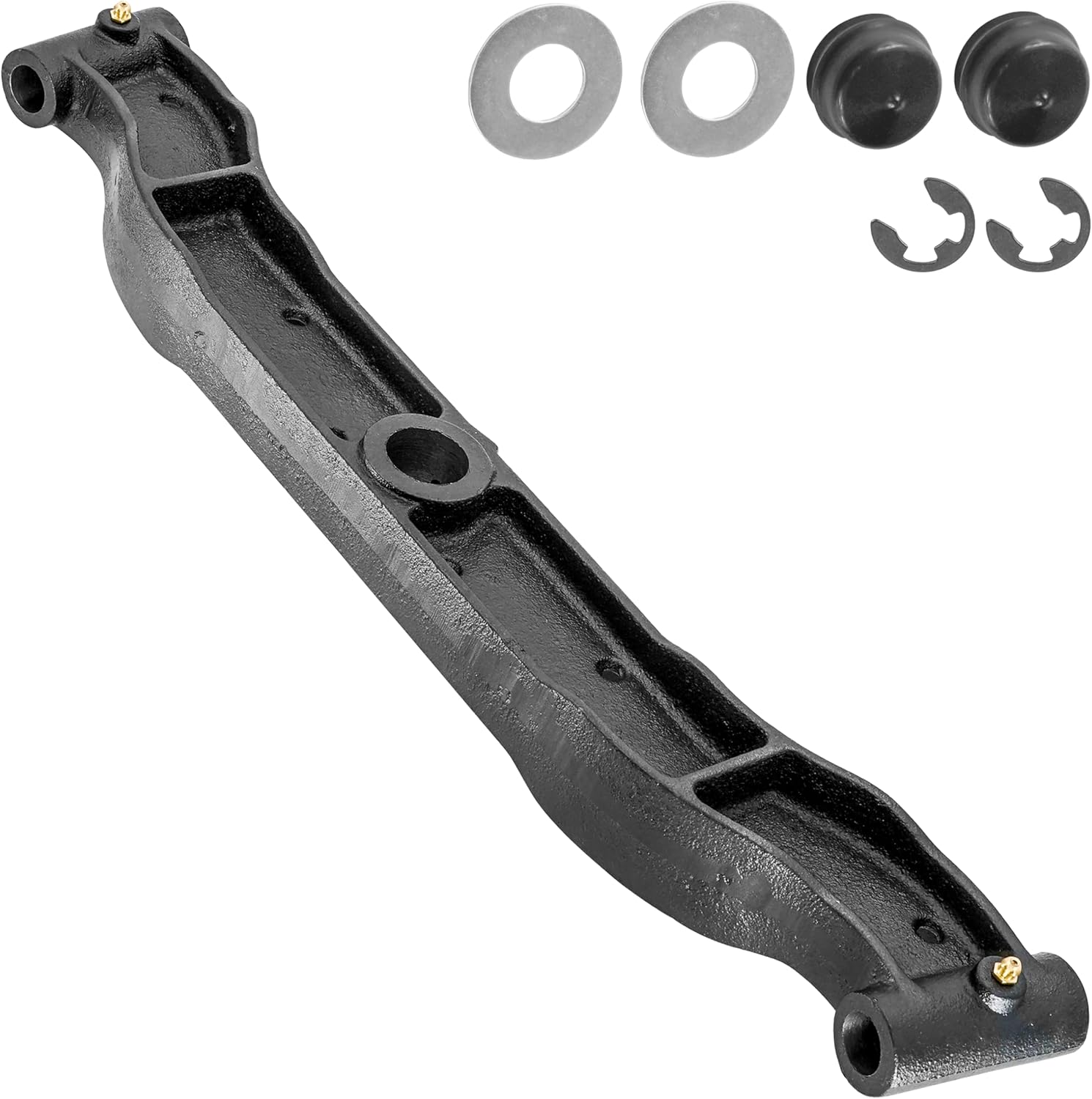 Caltric Front Axle Pivot Bar Kit Compatible with John Deere GY20532 G110 L100 L105 L107 L108