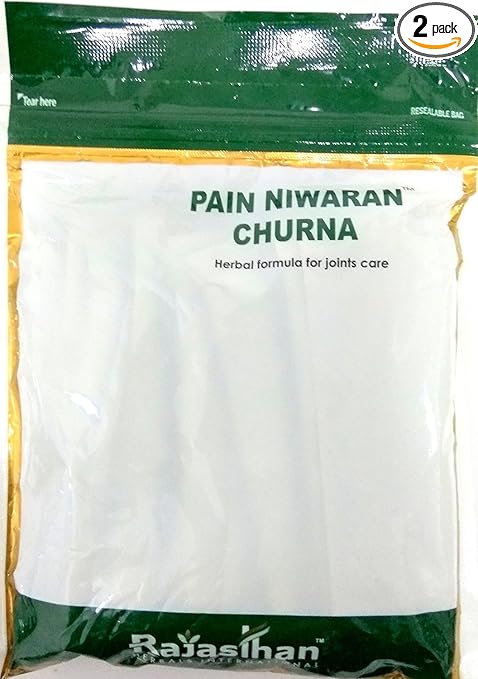 Pain Niwaran Churna by Rajasthan Aushdhalaya - (Pack of 2 x 135gm) Joint pain & Arthritis