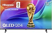 Hisense 32-Inch Class QD4 Series Hi-QLED HD Smart VIDAA TV (32QD4SV, 2026 Model) – Hi-QLED Color, DTS Virtual:X Sound, VIDAA Smart OS, Alexa Built-in, AirPlay & HomeKit