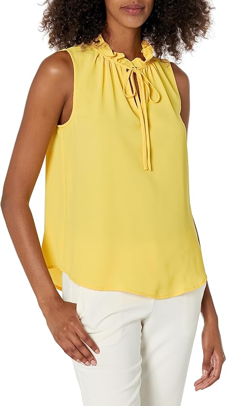 kohls yellow blouse
