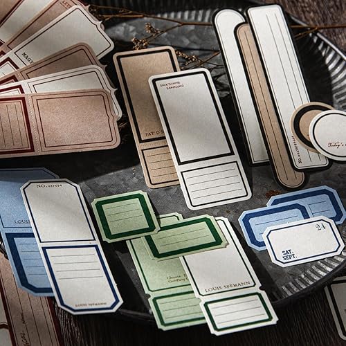 Alideco 160 piezas de papel vintage para álbumes de recortes, historia interesante o obras de arte en escritura, papel de álbum de recortes para