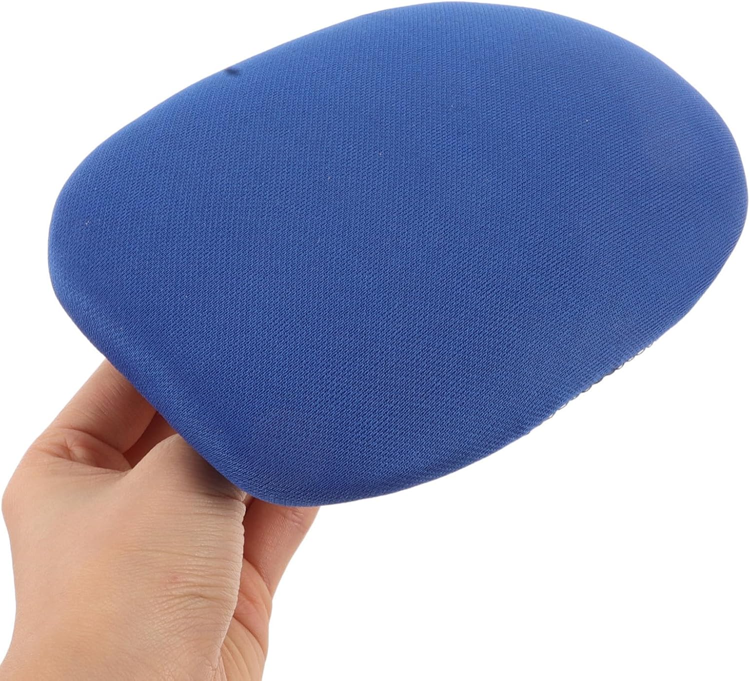 Handheld Clothing Steamer Pad with Wood Handle, Lightweight Mini Ironing Board, Heat Resistant Ironing Tool for Travel and Home Use