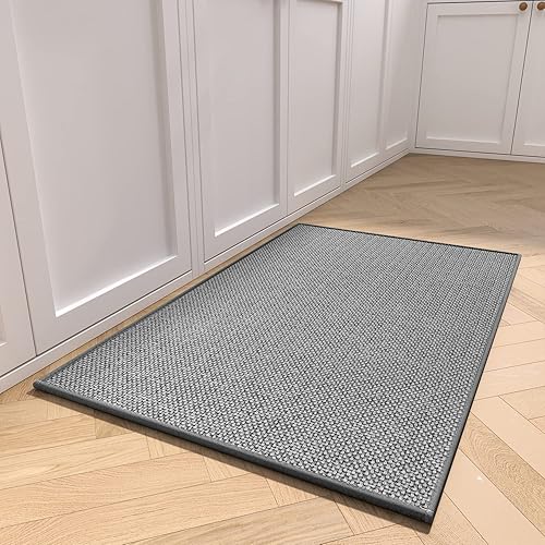 Miniatura 17 de Alfombras y tapetes de cocina antideslizantes, lavables, absorbentes para cocina, parte delantera del fregadero, tapetes de cocina para suelo