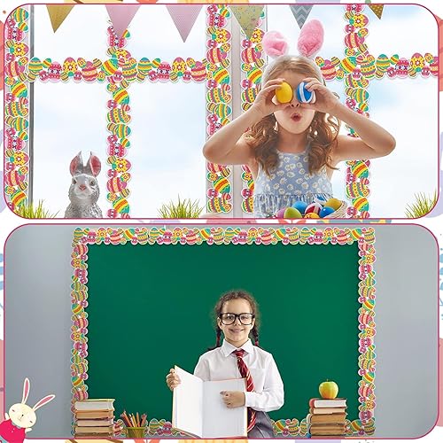 Vista 97 de Spiareal Tablero de anuncios con borde de muñeco de nieve de 68.9 pies, borde de flores, playa, sol, eucalipto, bandera de pata, sombrero de globo