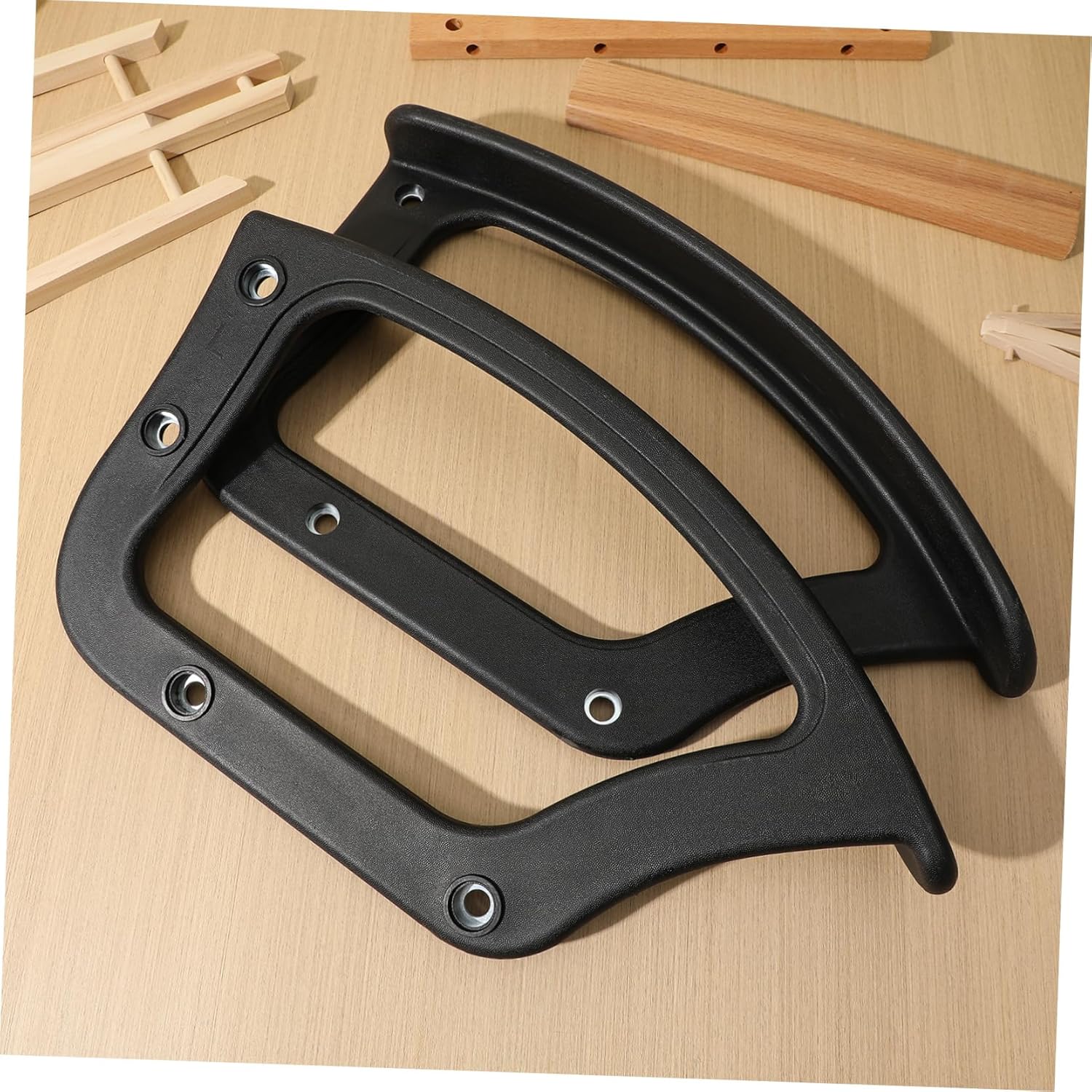 Unomor 2pcs Arm Chair Accessory Office Furniture Parts Chair Armrest Rings Easy Install Arm Pads