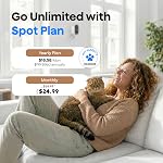 Waggle 4G LTE Cellular Security Camera Outdoor - No WiFi, 2K HD 300° Pan, Color Night Vision, AI/PIR Motion Detection, Battery + Solar Powered, 2-Way Talk & Siren Alarm, Weatherproof, 128GB SD Card