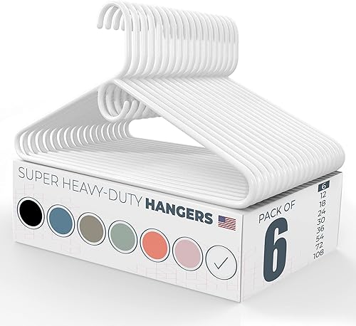 Perchas de plástico súper resistentes hechas en Estados Unidos a granel, 20, 30, 50, 100 unidades, disponibles, perchas de plástico fuertes, perchas disponible en Yaxa Costa Rica